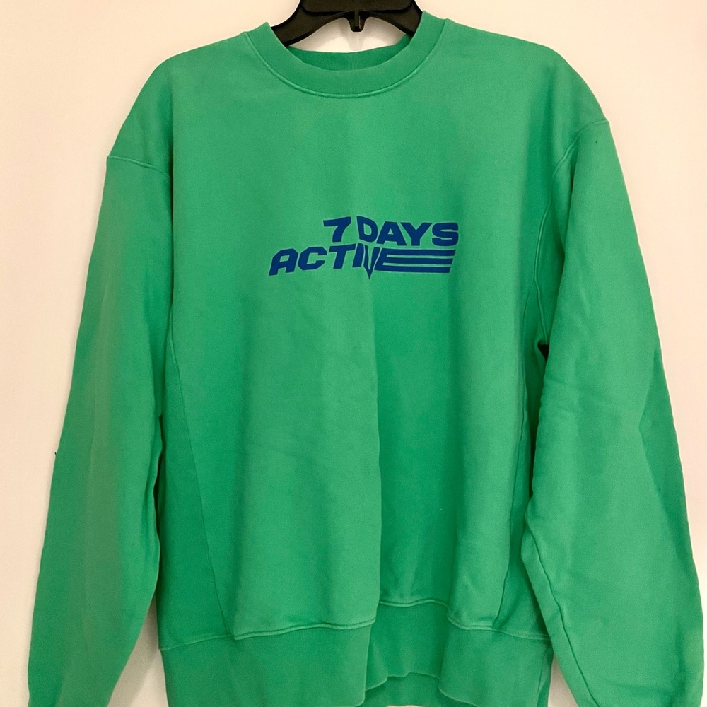 Vibrant Green 7 Days Active Sweatshirt